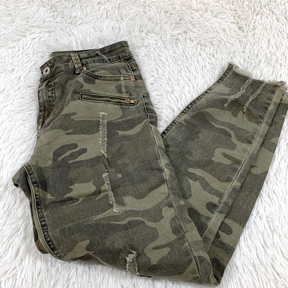 Dance & Marvel Jeans Dance Marvel Distressed Camo Jeans Poshmark